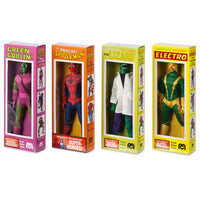 Set de figuras de acción Spider-Man Mego de 20,3 cm