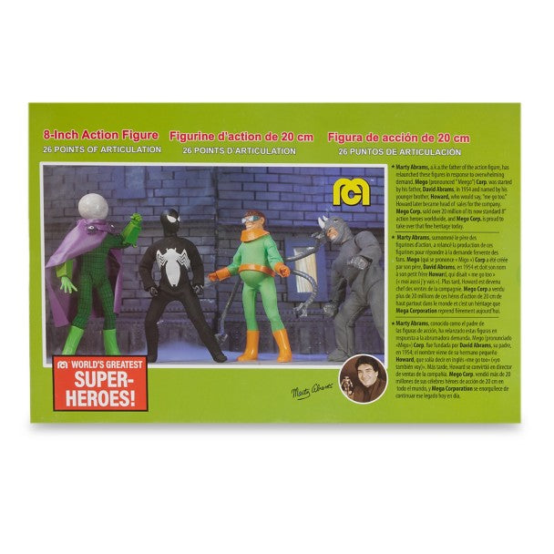 Spider-Man: set de figuras de acción Mego de 20,3 cm