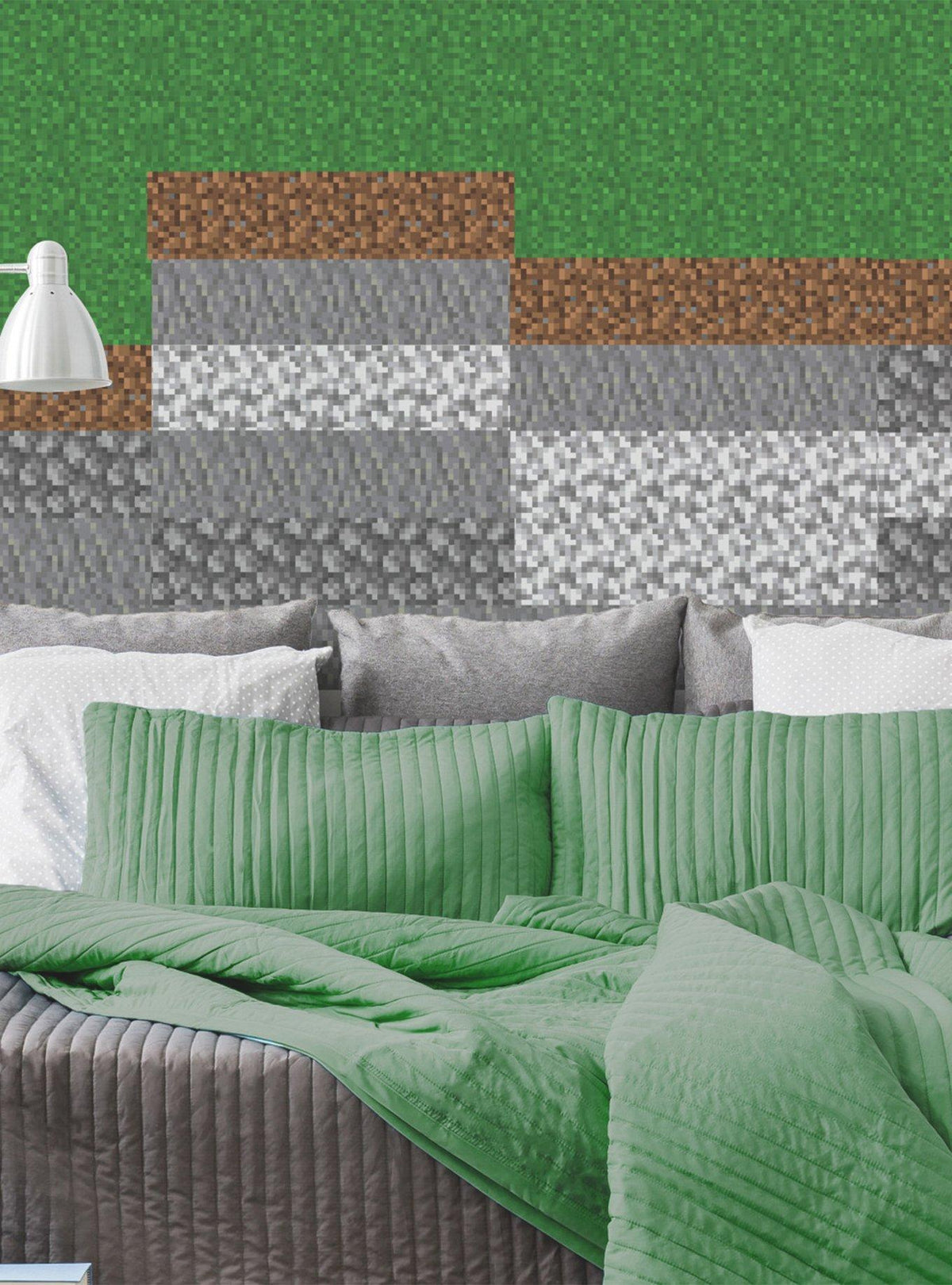 Adhesivos de pared Minecraft de bloques