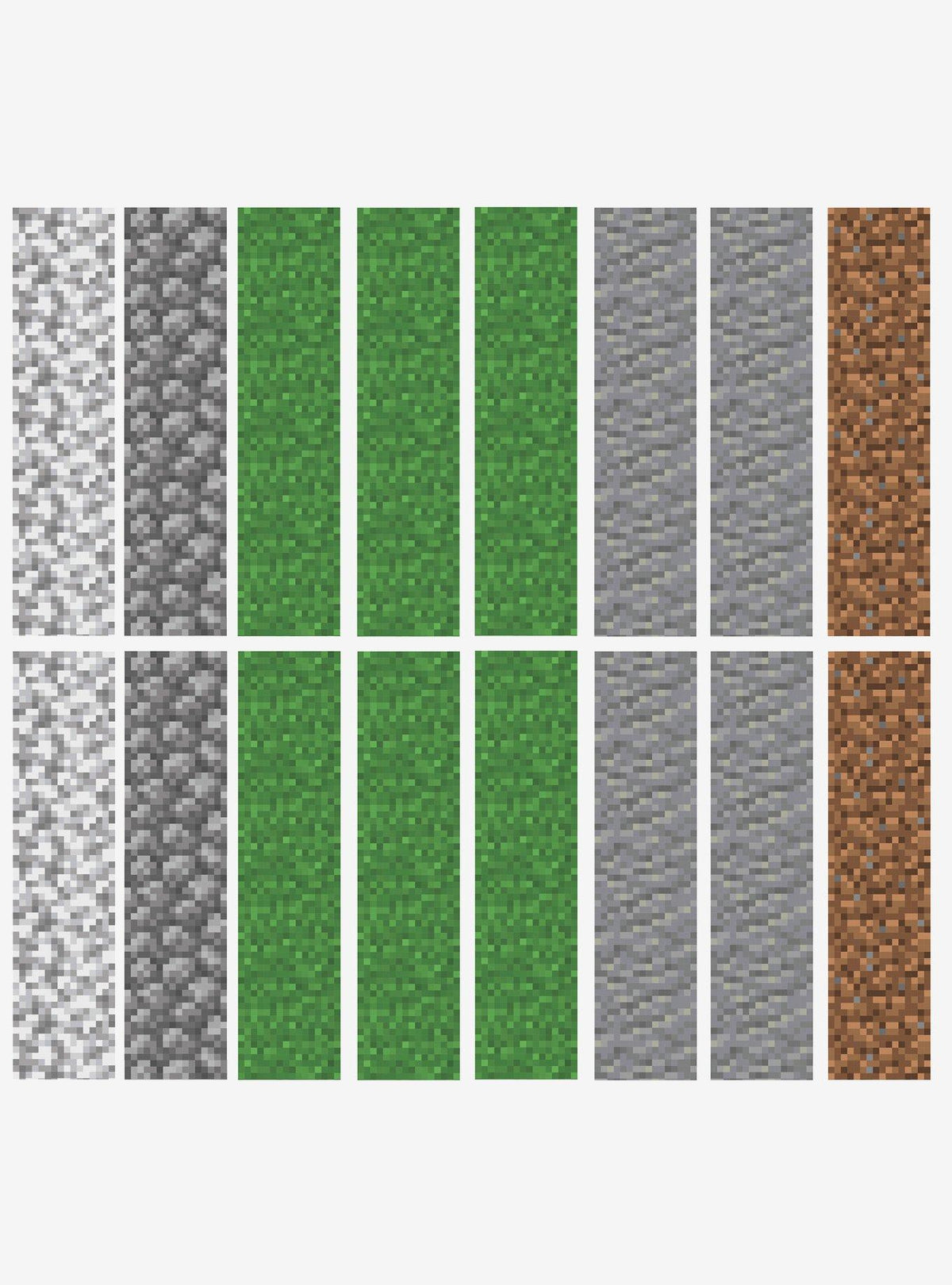 Adhesivos de pared Minecraft de bloques