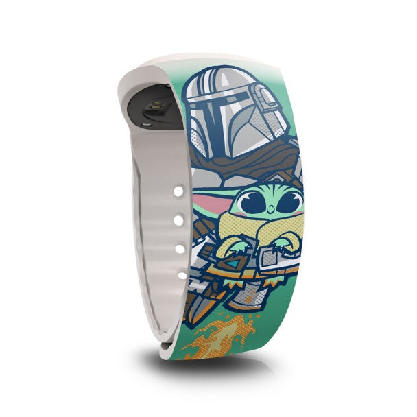 Pulsera MagicBand+ de The Mandalorian y Grogu
