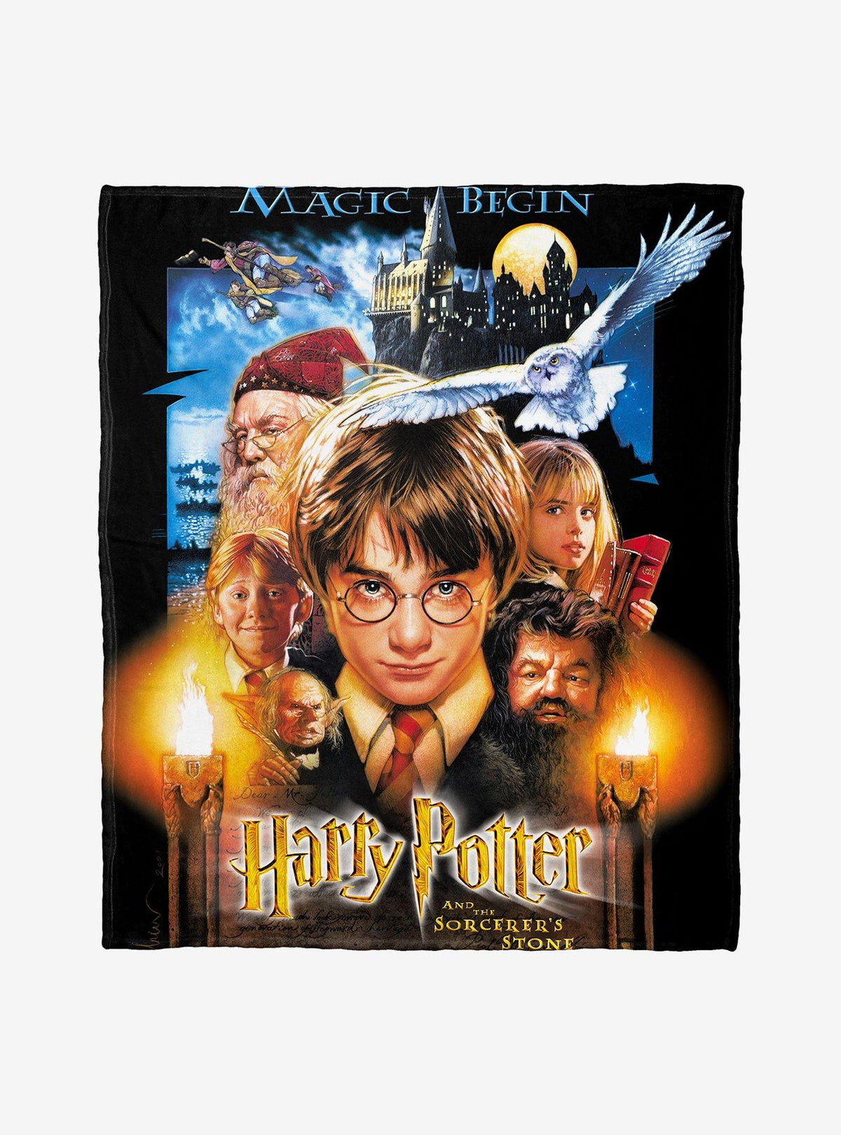 Manta Harry Potter y la piedra filosofal