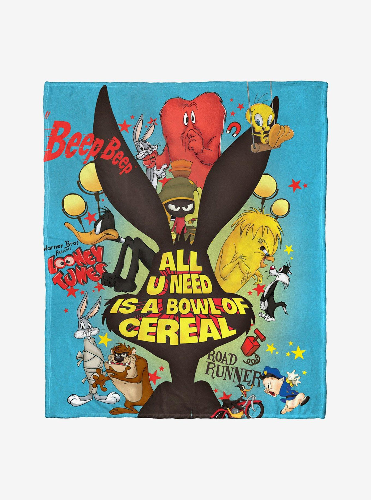 Manta Looney Tunes Tazón de Cereal