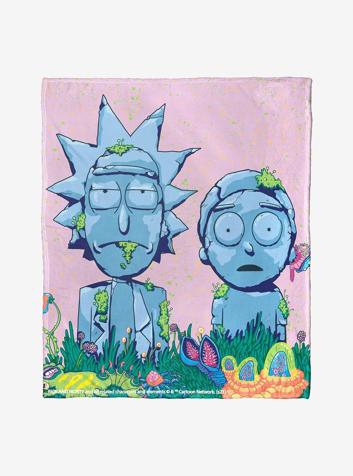 Manta Rick and Morty: Hechos de piedra