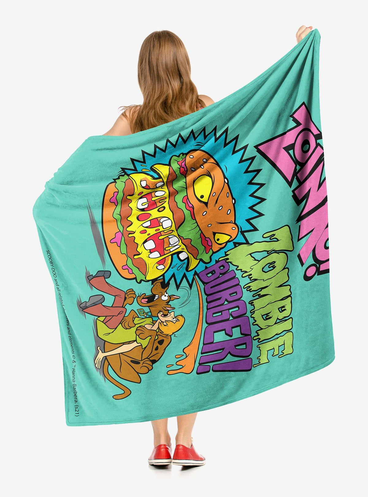 Manta Scooby-Doo Hamburguesa Zombi