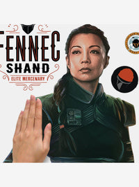 Star Wars: Fennec Shand, adhesivos murales gigantes