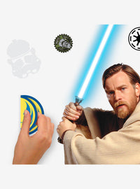 Calcomanías murales gigantes Star Wars Obi-Wan