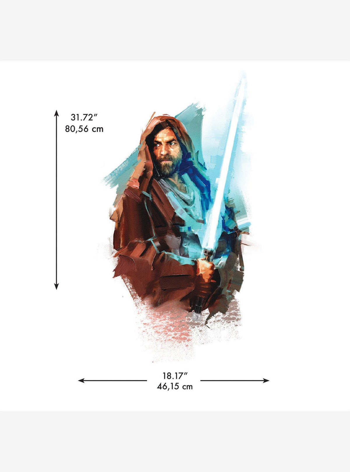 Star Wars: Obi-Wan Kenobi, adhesivos murales gigantes