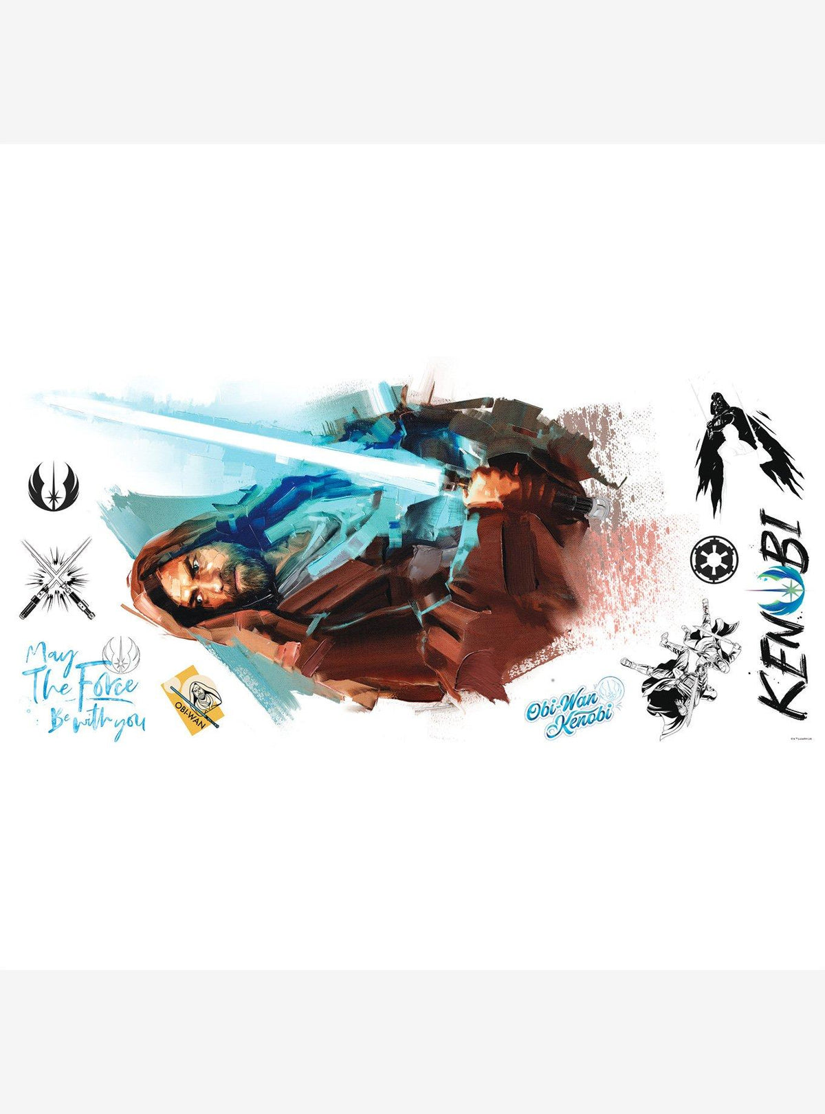 Star Wars: Obi-Wan Kenobi, adhesivos murales gigantes