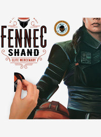 Star Wars: The Book of Boba Fett - Adhesivos murales Fennec Shand