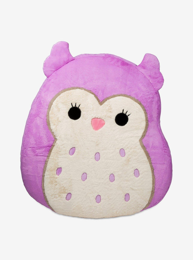 Almohadón inflable Squishmallows Holly, la lechuza
