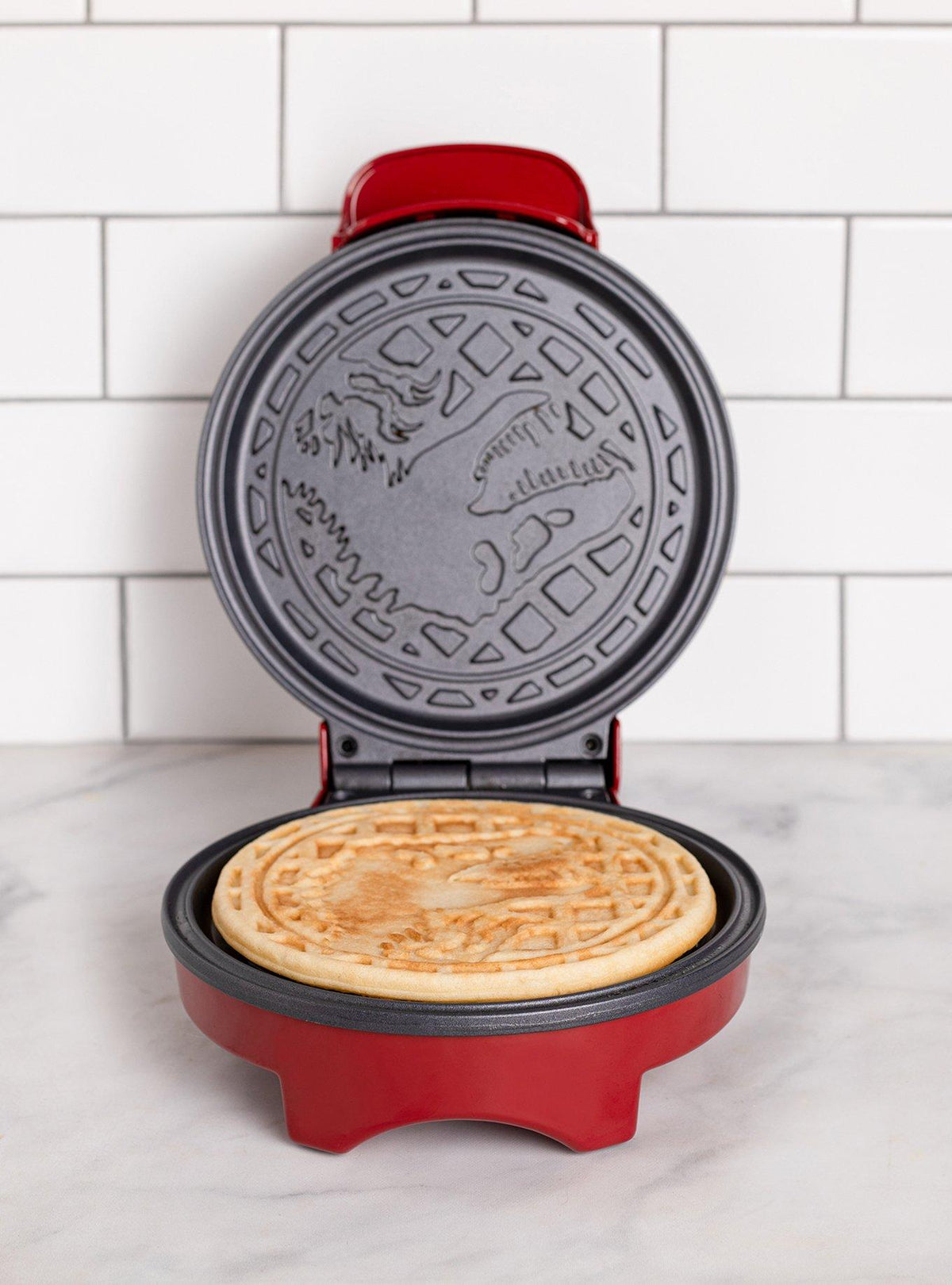 Máquina para waffles de Jurassic Park T-Rex