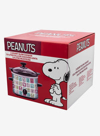 Olla de cocción lenta Peanuts Snoopy y Woodstock 2 qt