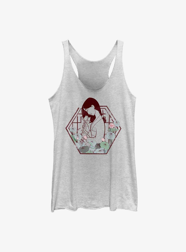 Polera sin mangas Mulan Lotus de Disney