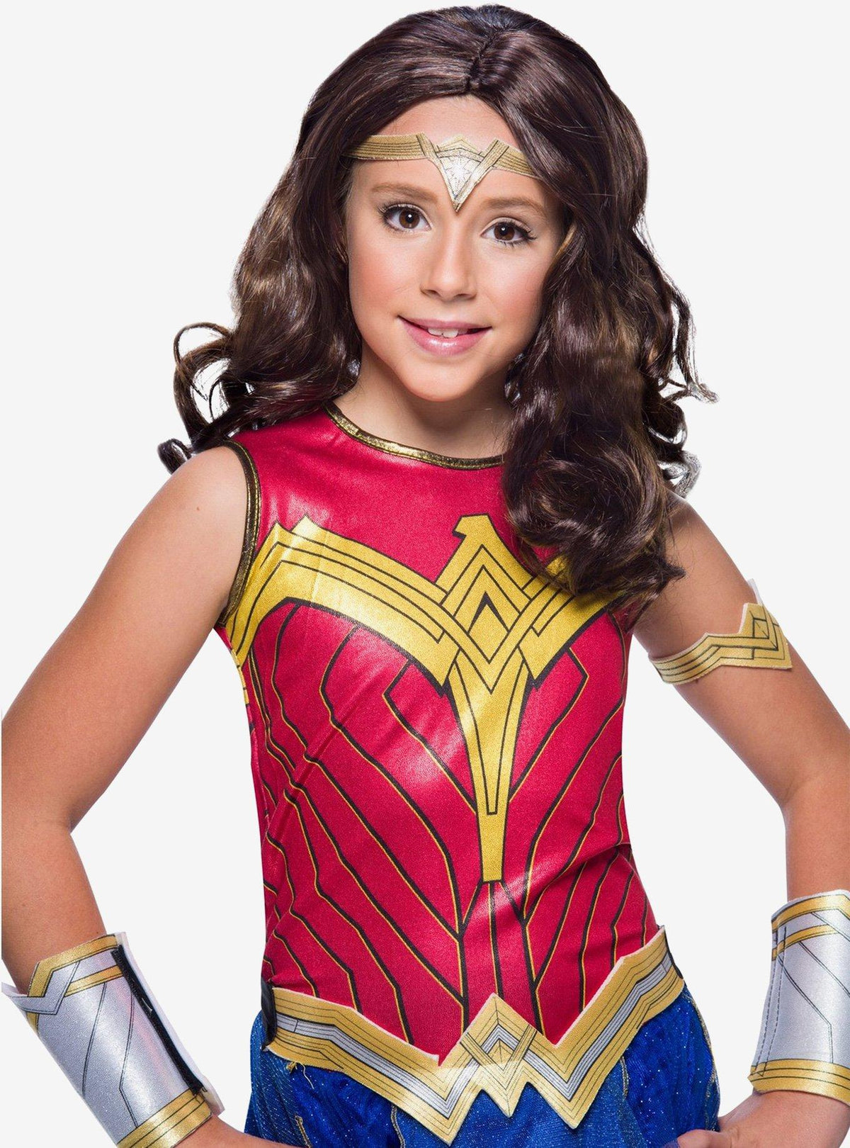 Peluca juvenil de Wonder Woman