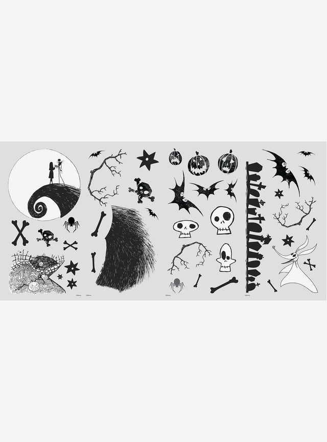 Adhesivos murales de Jack y Sally - The Nightmare Before Christmas