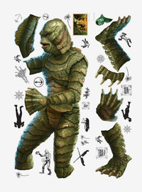 Stickers murales gigantes de Creature from the Black Lagoon
