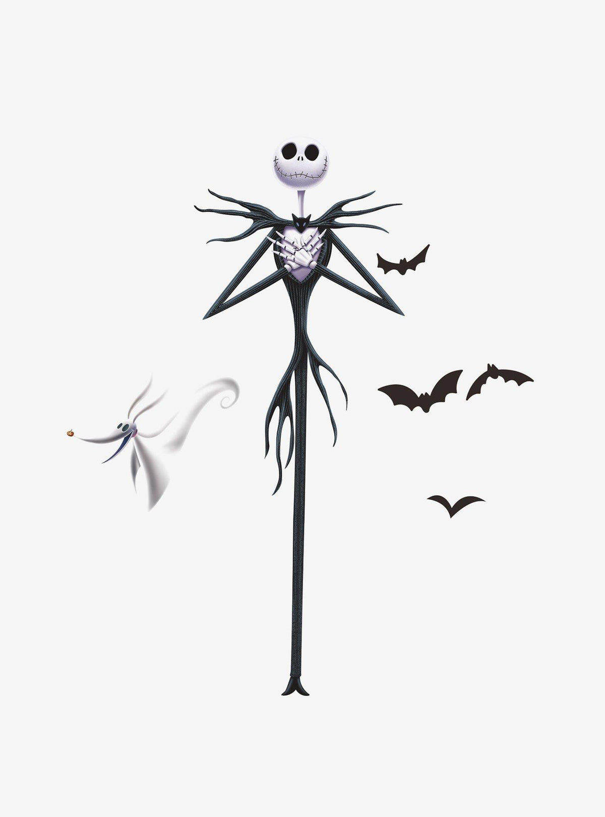 Calcomanías murales gigantes de Jack Skellington