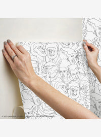 Papel mural autoadhesivo Universal Monsters clásico