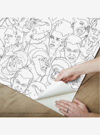 Papel mural autoadhesivo Universal Monsters clásico