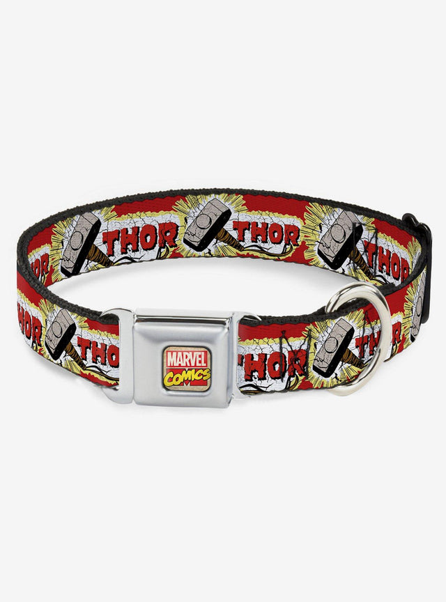 Collar para perro Marvel Thor con hebilla tipo cinturón