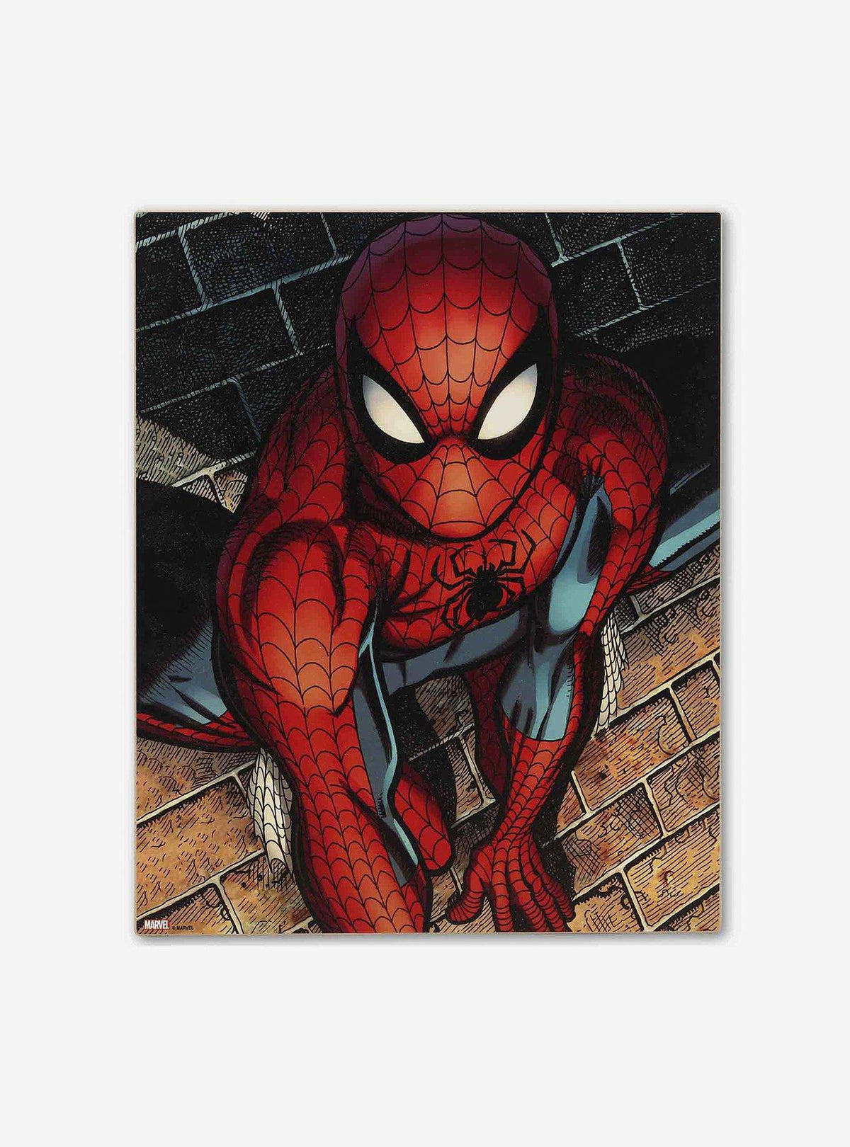 Decoración de pared de madera Spider-Man