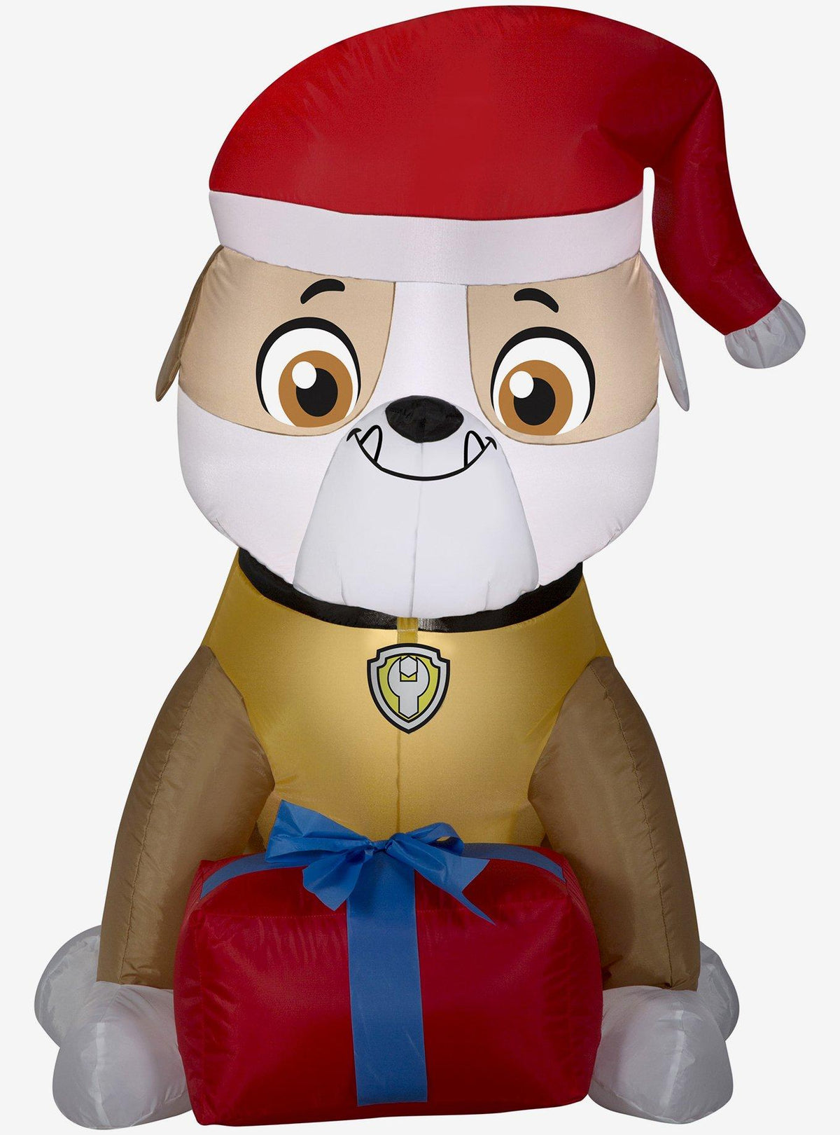 Adorno inflable de Rubble de Paw Patrol con regalo
