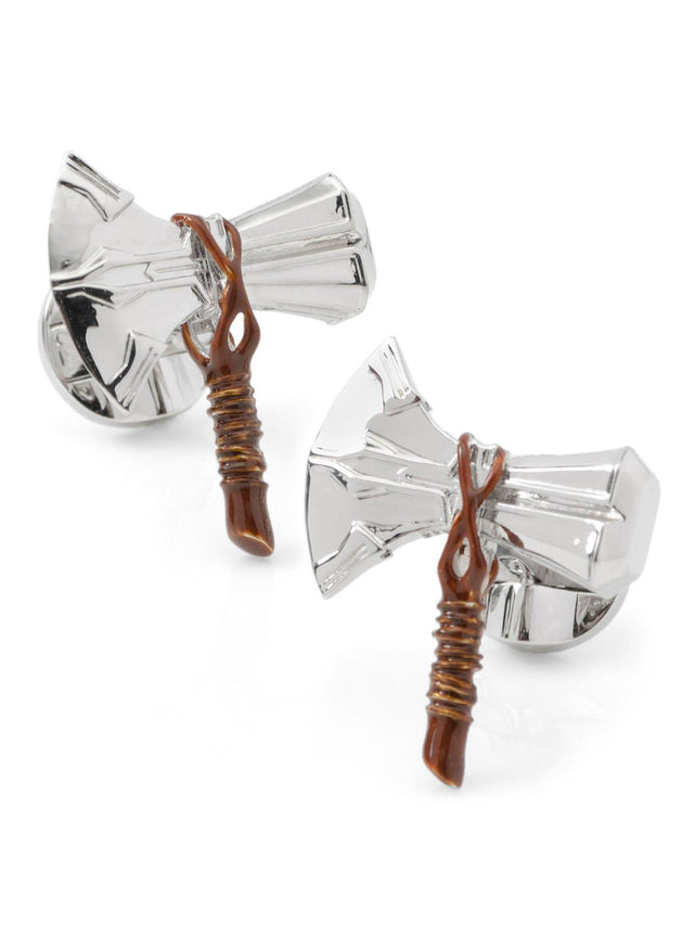 Gemelos 3D plateados Stormbreaker de Thor