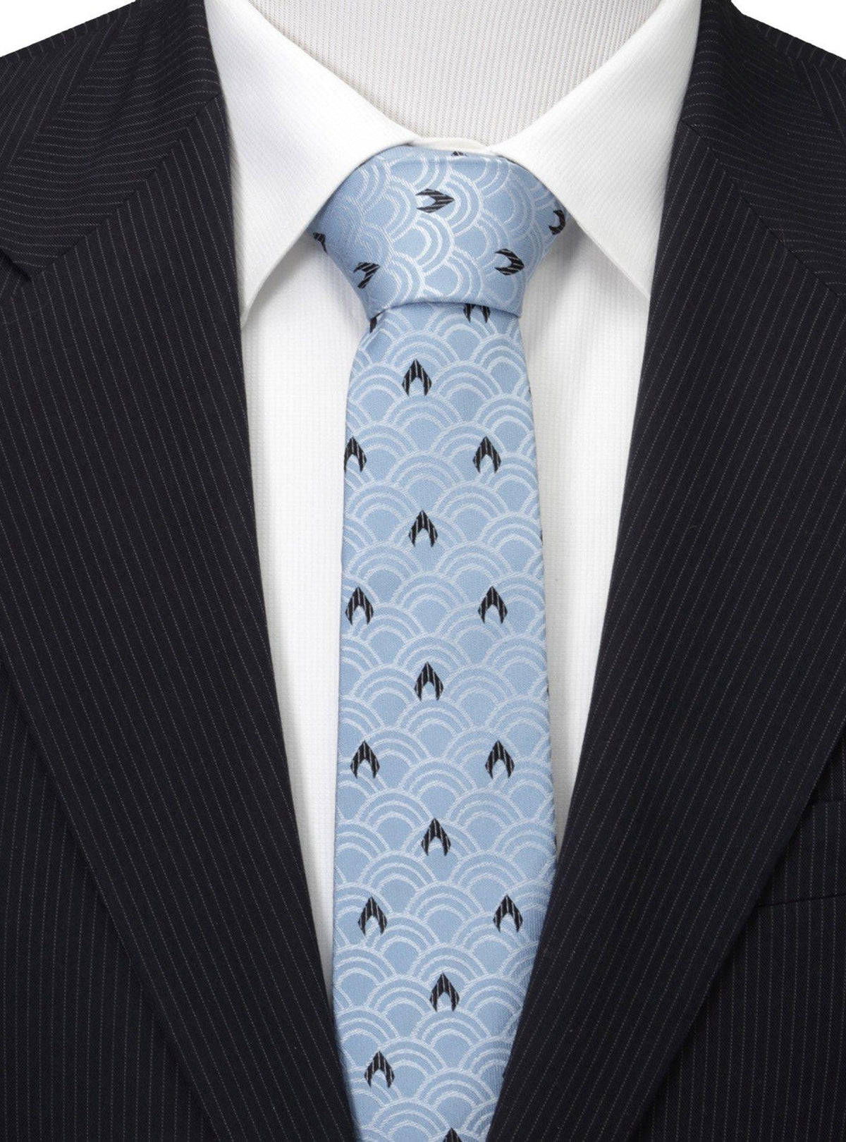 Corbata azul de Aquaman para hombre