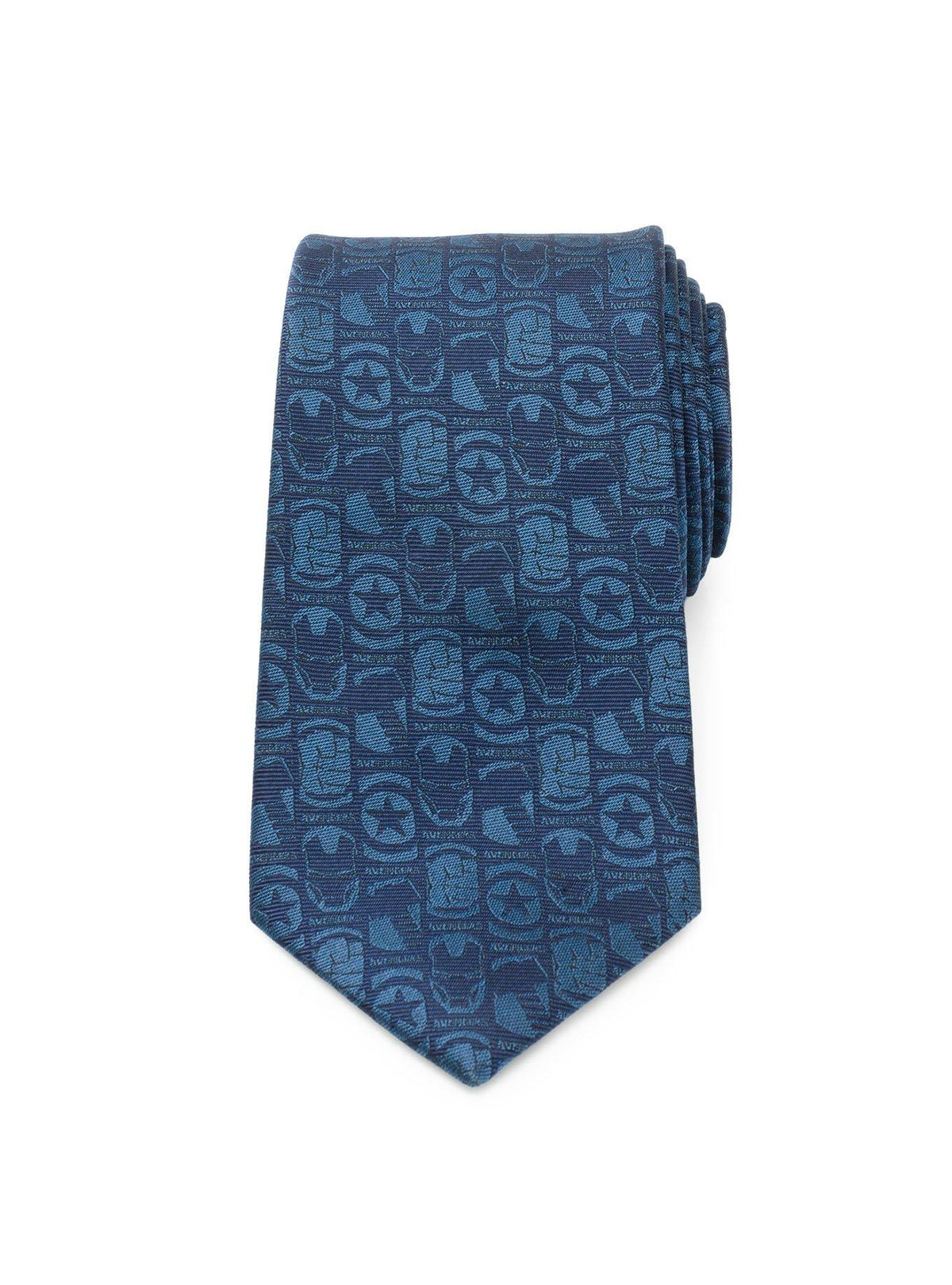 Corbata azul marino Marvel Avengers para hombre