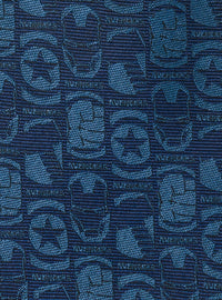 Corbata azul marino Marvel Avengers para hombre