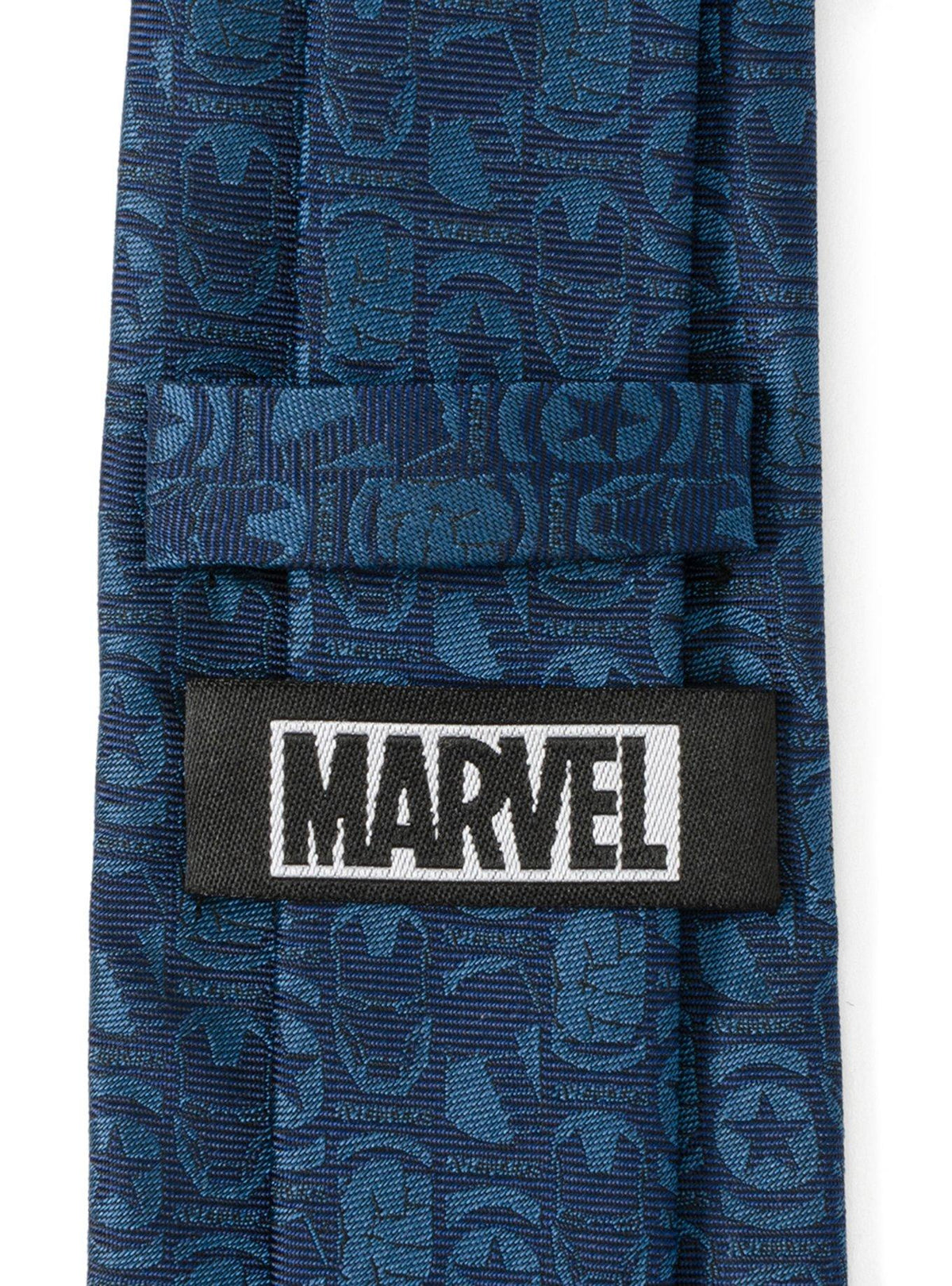 Corbata azul marino Marvel Avengers para hombre