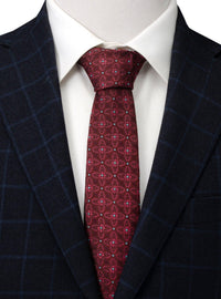 Corbata Marvel Iron Man burdeos para hombre