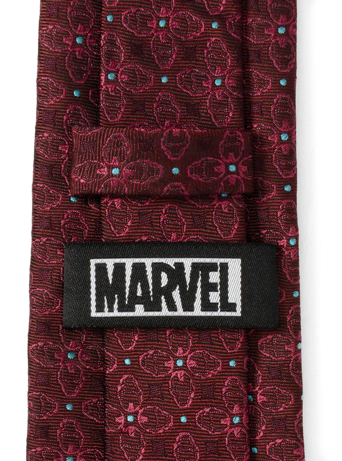 Corbata Marvel Iron Man burdeos para hombre