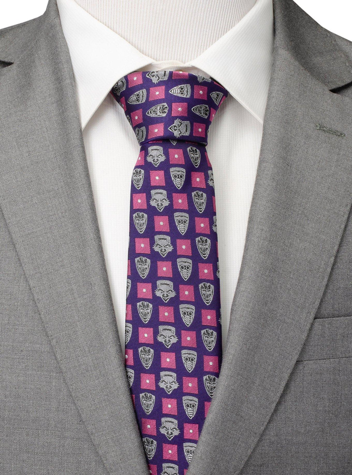 Corbata morada de Guardians of the Galaxy para hombre
