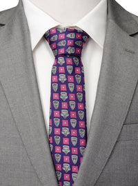 Corbata morada de Guardians of the Galaxy para hombre