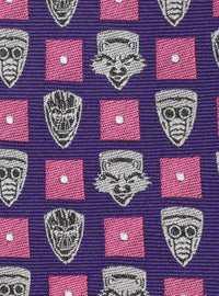 Corbata morada de Guardians of the Galaxy para hombre