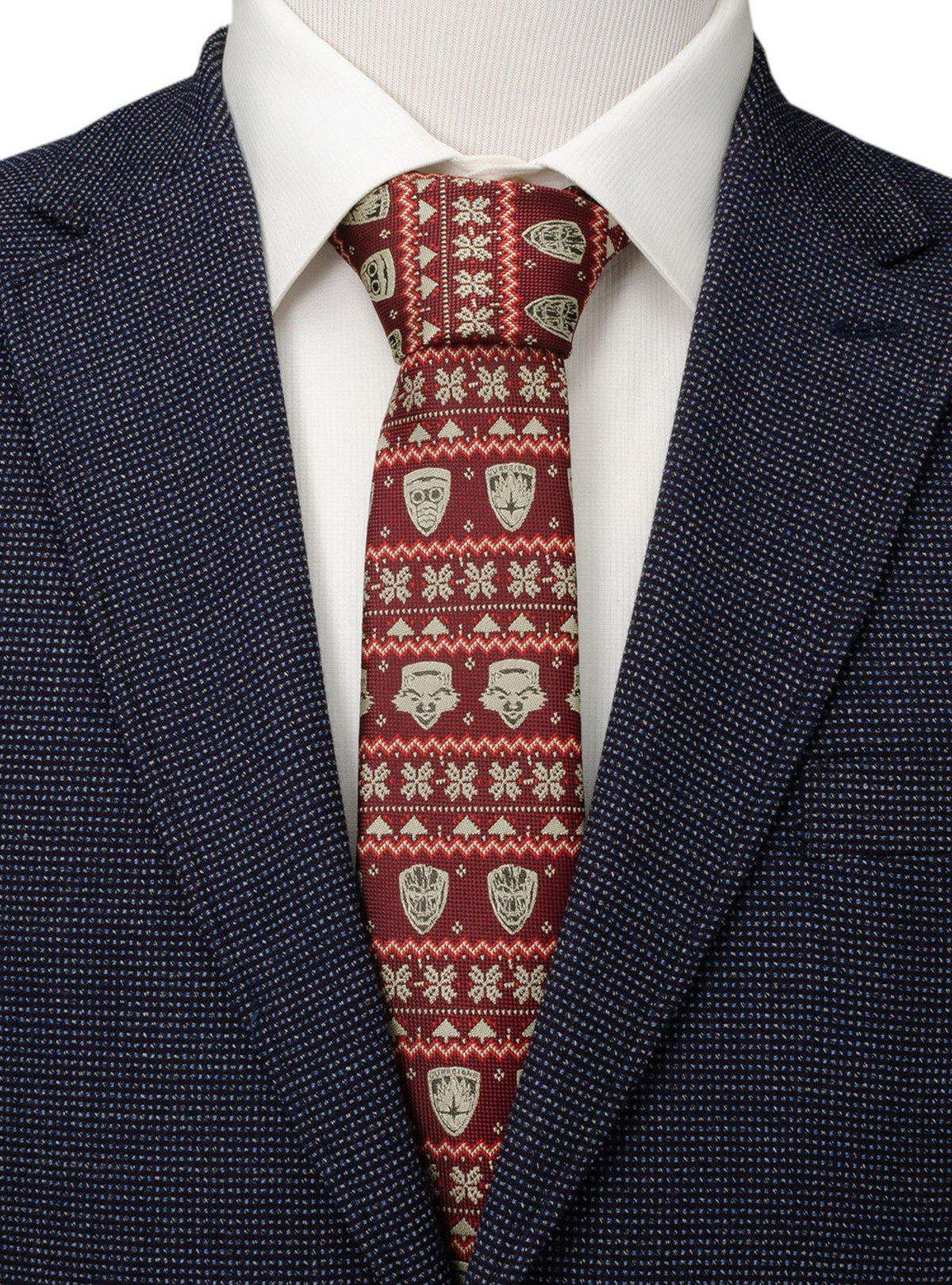Corbata roja Fair Isle de Guardianes de la Galaxia para hombre