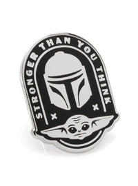 Pin Star Wars: The Mandalorian, Mando y The Child