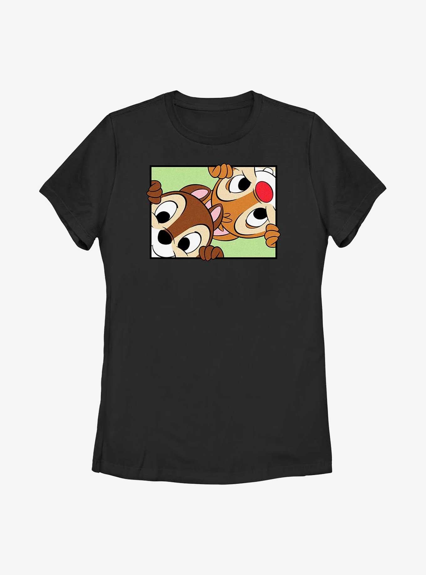 Polera de mujer Disney Chip 'n Dale Peek Box