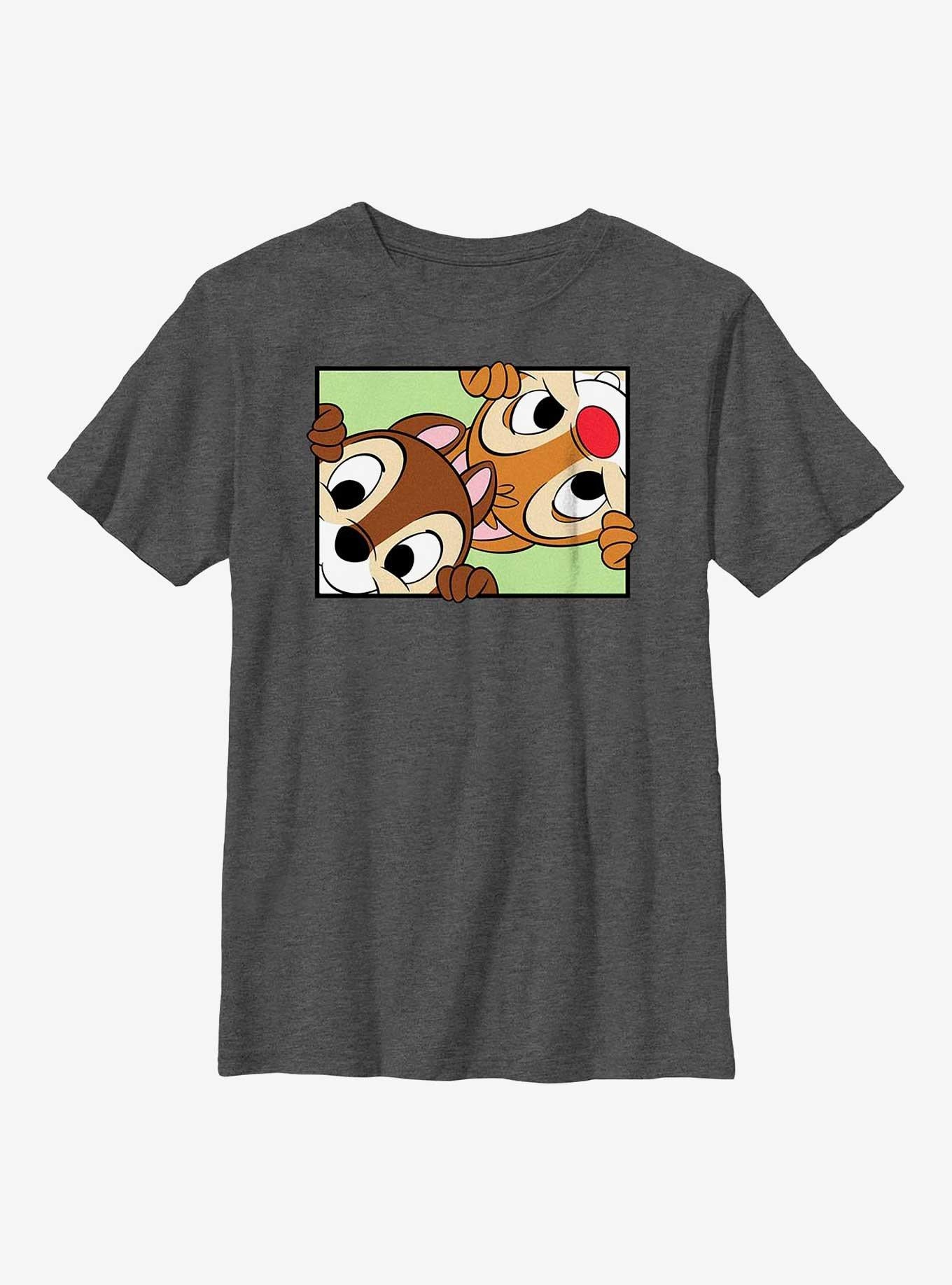 Polera juvenil Disney Chip 'n Dale Peek Box