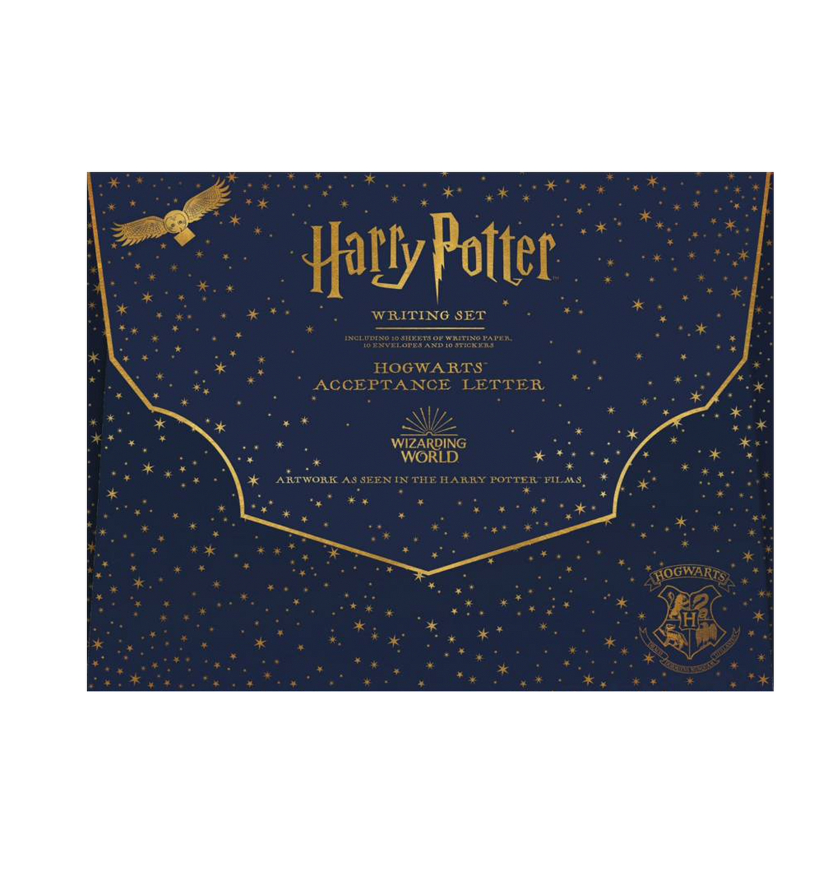 Set de cartas de admisión a Hogwarts