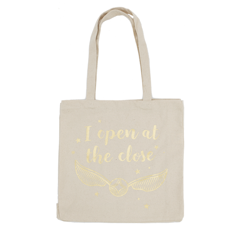 Bolso tote Snitch dorada | Harry Potter