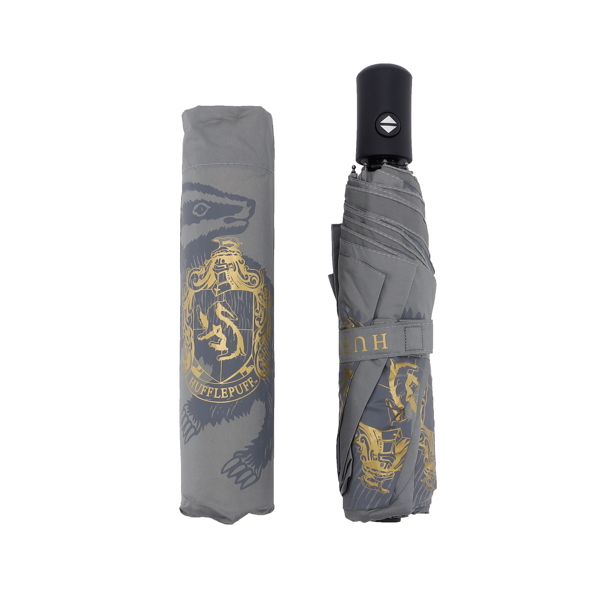 Paraguas plegable automático Hufflepuff