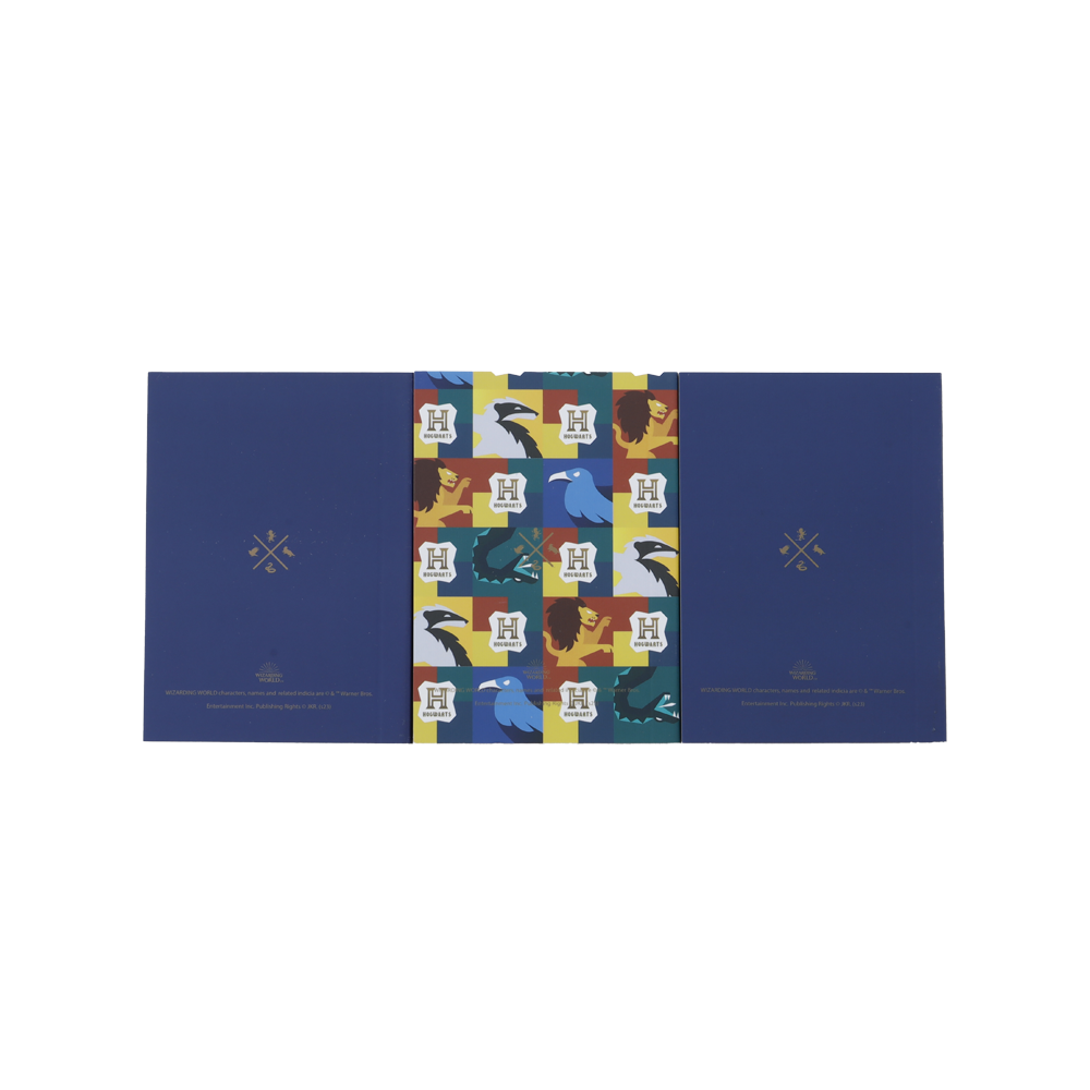 Set de 3 blocs de notas A7 Hogwarts