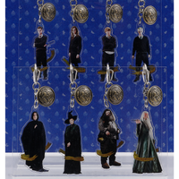 Set completo de llaveros acrílicos Hogwarts