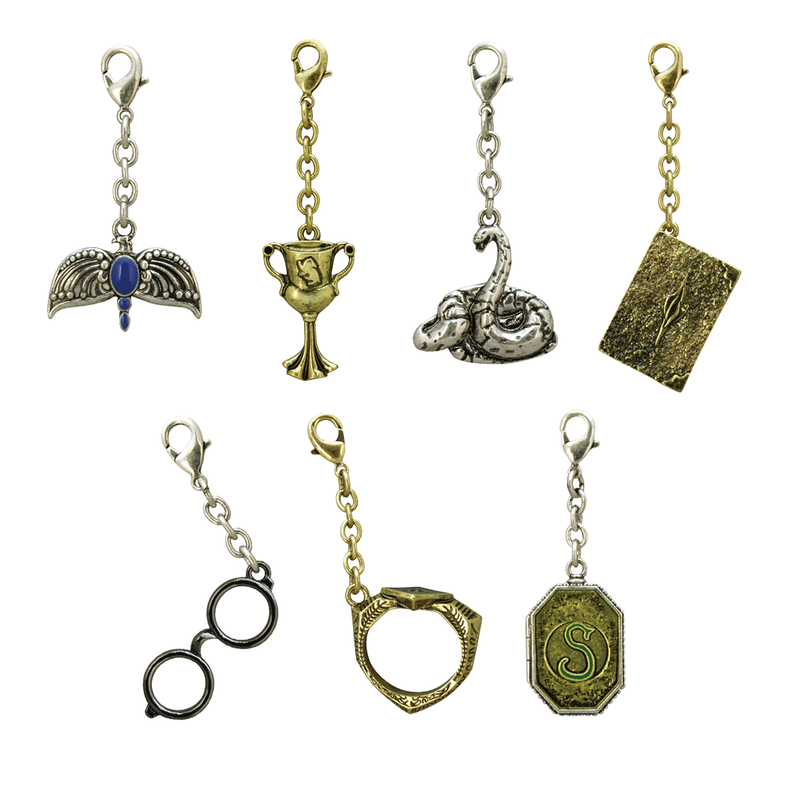 Set completo de llaveros de Horrocruxes