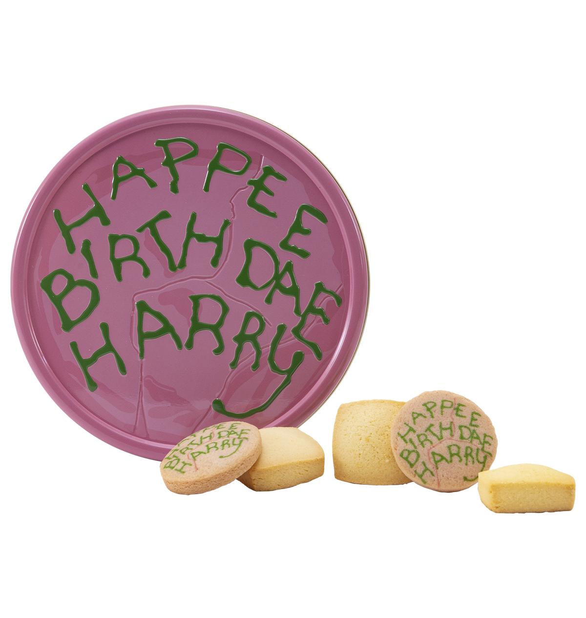 Lata de galletas de cumpleaños de Harry Potter