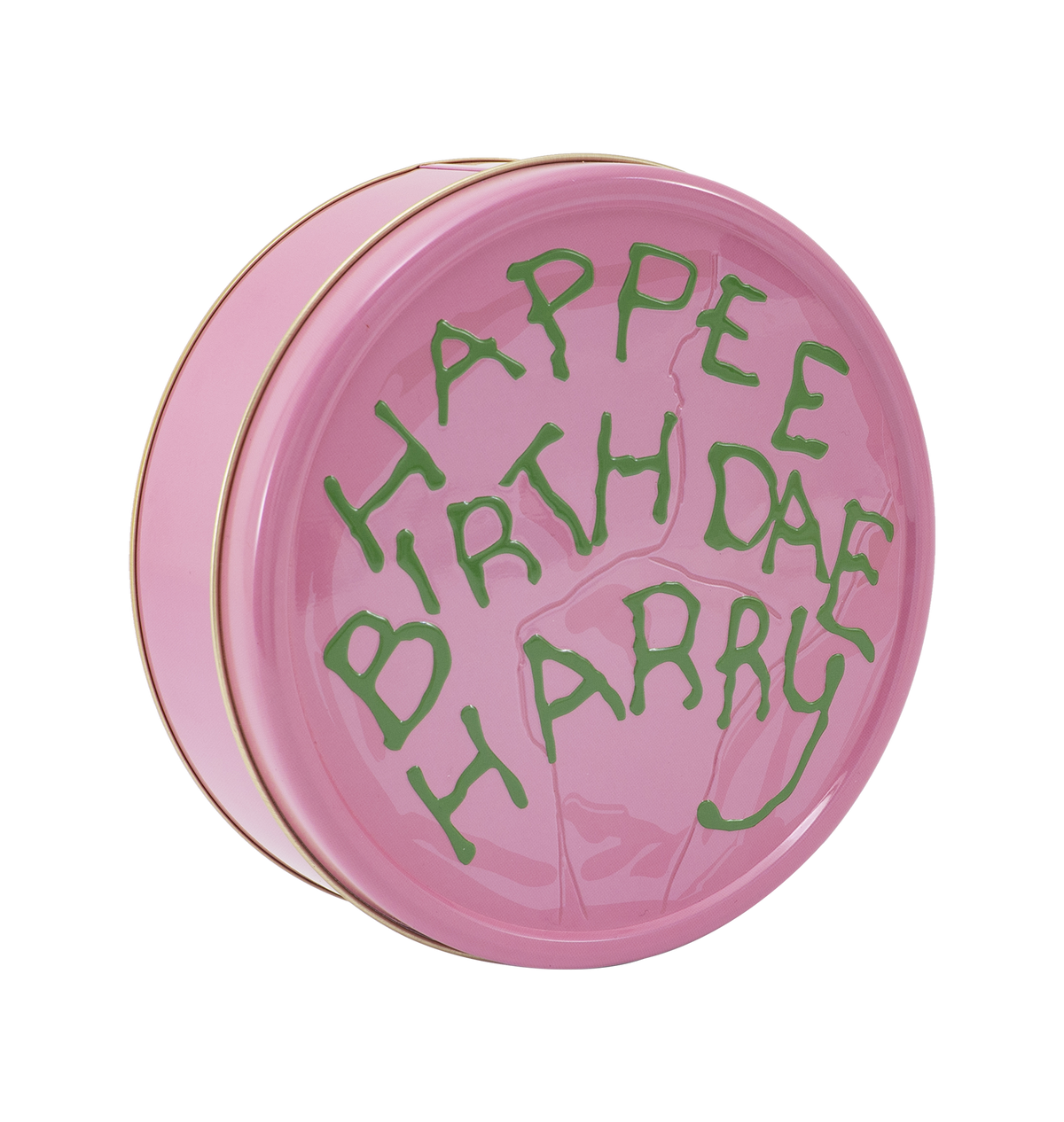 Lata de galletas de cumpleaños de Harry Potter