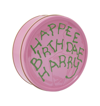 Lata de galletas de cumpleaños de Harry Potter